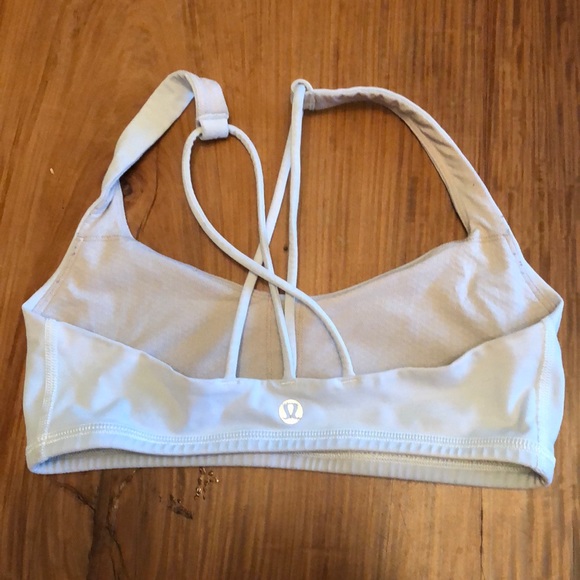 white lulu lemon free to be bra - Picture 3 of 3